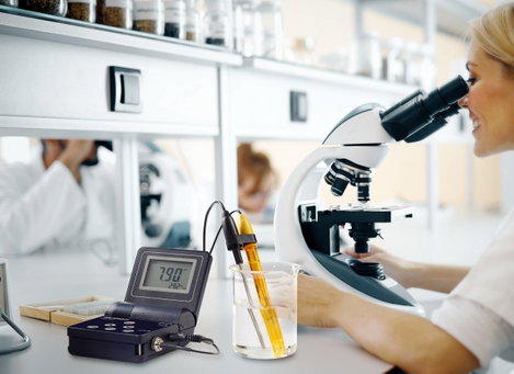 Kombinált mérőműszer, Redox (ORP), pH érték, hőmérséklet, Voltcraft KBM-600 8. kép
