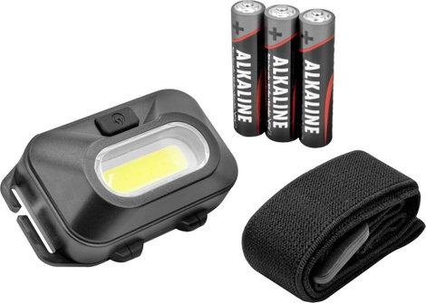 Ansmann HD120B LED Fejlámpa Elemekről üzemeltetett 125 lm 15 óra 1600-0357 6. kép