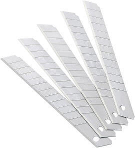 TOOLCRAFT TO-6623457 5 darabos tartalék szike-penge 9 mm 5 db