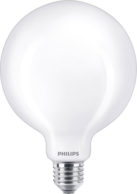 Philips 66514200 LED EEK D (A - G) E27 Gömb forma 10.5 W = 100 W Melegfehér (Ø x H) 12.5 cm x 17.7 c