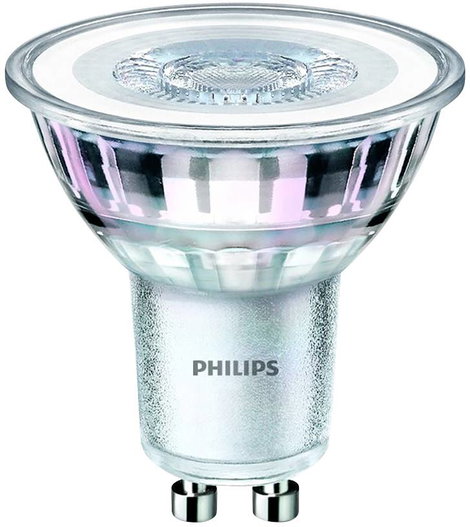 Philips Lighting 77791300 LED EEK F (A - G) GU10 4.6 W = 50 W Melegfehér (Ø x H) 5 cm x 5.4 cm 3 db