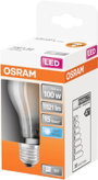 LEDVANCE 4058075434028 LED EEK D (A - G) E27 Izzólámpa forma 11 W = 100 W Hidegfehér (Ø x H) 60.0 mm 2. bélyegkép