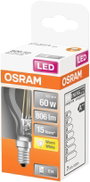 LEDVANCE 4058075447936 LED EEK D (A - G) E14 Csepp forma 5.5 W = 60 W Melegfehér (Ø x H) 45.0 mm x 7 2. bélyegkép