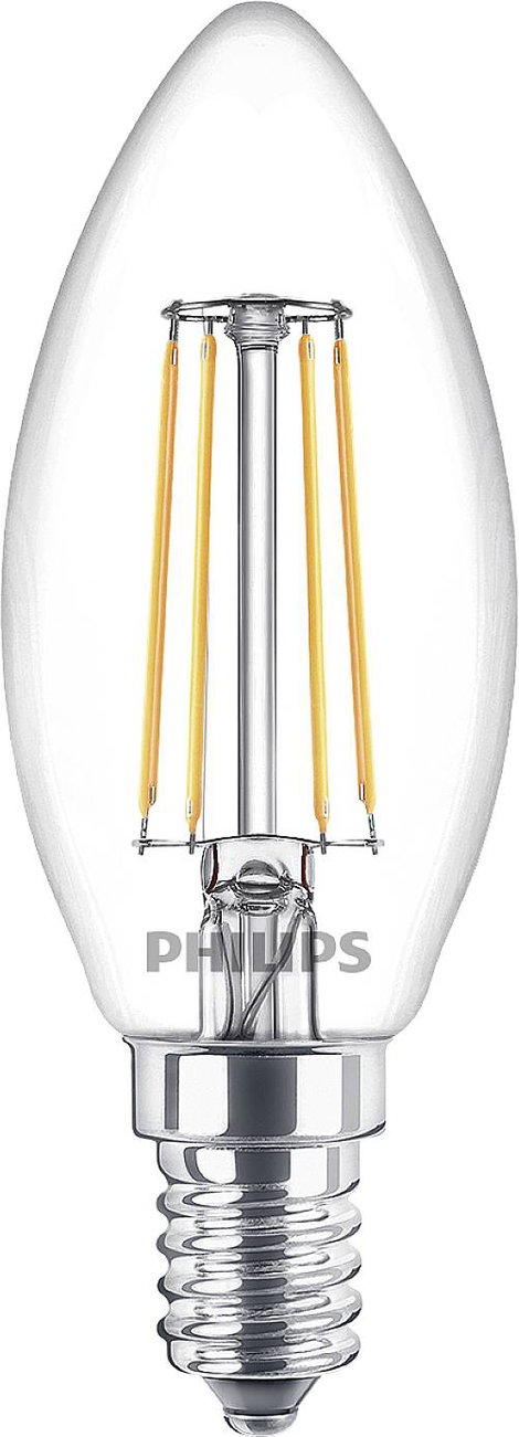 Philips Lighting 76307700 LED EEK F (A - G) E14 Gyertya forma 4.3 W = 40 W Melegfehér (Ø x H) 3.5 cm