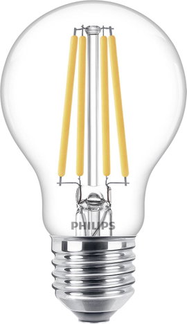 LED izzó 10,5 W = 100 W E27, hagyományos forma, Ø 60 mm x 104 mm, Philips Lighting 76301500