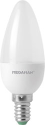 Megaman MM21125 LED EEK G (A - G) E14 Gyertya forma 5 W = 40 W Melegfehér (Ø x H) 35 mm x 100 mm Dim bélyegkép