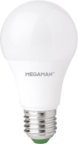 Megaman MM21127 LED EEK F (A - G) E27 Izzólámpa forma 9 W = 60 W Melegfehér (Ø x H) 60 mm x 110 mm D