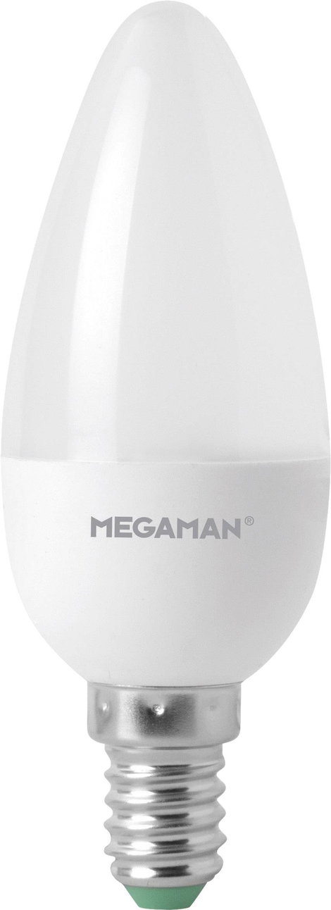 Megaman MM21122 LED EEK G (A - G) E14 Gyertya forma 3.5 W = 25 W Melegfehér (Ø x H) 35 mm x 100 mm D