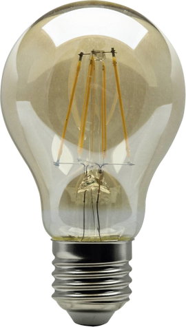 Heitronic 15000 LED E27 Izzólámpa forma 4 W = 35 W Melegfehér (Ø x H) 60 mm x 108 mm Nem dimmelhető 