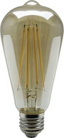 Heitronic 15002 LED E27 Rúd forma 4 W = 35 W Melegfehér (Ø x H) 64 mm x 144 mm Nem dimmelhető 1 db bélyegkép