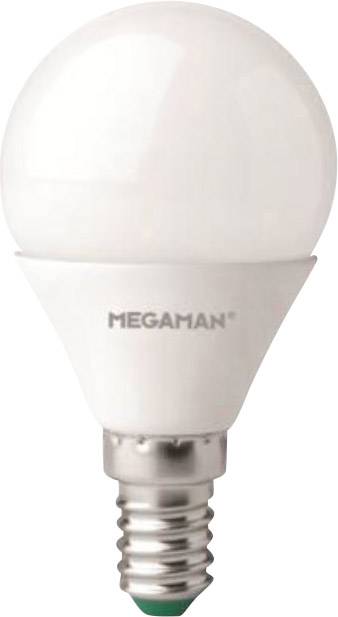 Megaman LG2605.5 E14 2800K LED EEK F (A - G) E14 Csepp forma 5.5 W = 40 W Melegfehér (Ø x H) 45 mm x