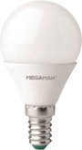 Megaman LG2605.5 E14 2800K LED EEK F (A - G) E14 Csepp forma 5.5 W = 40 W Melegfehér (Ø x H) 45 mm x bélyegkép