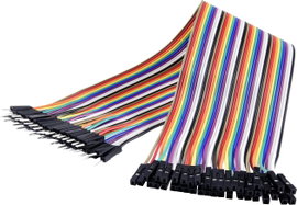 Renkforce JKMF403 Jumpe kábel Arduino, Banana Pi, Raspberry Pi [40x Áthidaló huzal dugó - 40x Áthida
