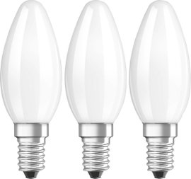 OSRAM 4058075819375 LED EEK E (A - G) E14 Gyertya forma 4 W = 40 W Melegfehér (Ø x H) 35 mm x 100 mm