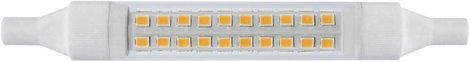 LightMe LM85153 LED EEK D (A - G) R7s Cső forma 8 W Melegfehér (Ø x H) 16 mm x 118 mm 1 db