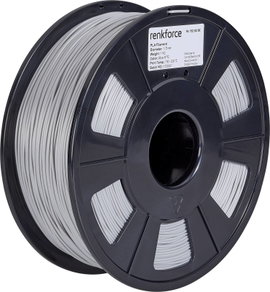 Renkforce RF-4511204 3D nyomtatószál PLA műanyag 1.75 mm 1000 g Ezüst 1 db