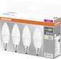 OSRAM 4058075819474 LED EEK F (A - G) E14 Gyertya forma 4.9 W = 40 W Melegfehér (Ø x H) 35 mm x 106 2. bélyegkép