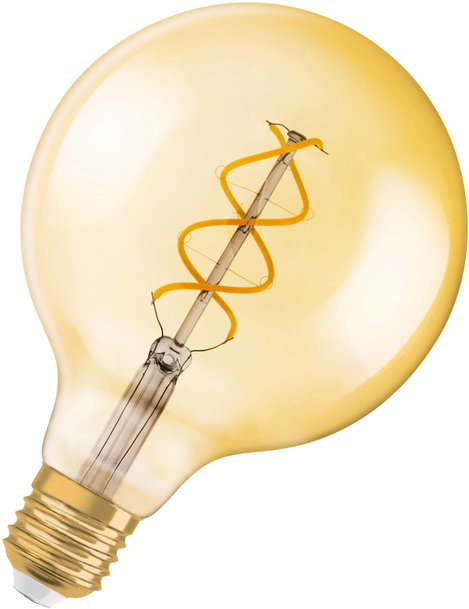 OSRAM 4058075270008 LED EEK G (A - G) E27 Gömb forma 4 W = 28 W Melegfehér (Ø x H) 124 mm x 168 mm 1 2. kép