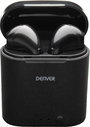 Bluetooth headset, In Ear fülhallgató, fekete, Denver TWE-36 True Wireless bélyegkép