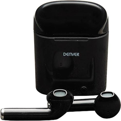 Bluetooth headset, In Ear fülhallgató, fekete, Denver TWE-36 True Wireless 2. kép