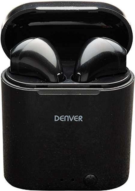 Bluetooth headset, In Ear fülhallgató, fekete, Denver TWE-36 True Wireless 5. kép