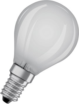 OSRAM 4058075436961 LED EEK F (A - G) E14 Izzólámpa forma 2.8 W = 25 W Melegfehér (Ø x H) 45 mm x 78
