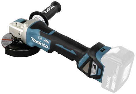 Makita DGA519Z Akkus sarokcsiszoló 125 mm akku nélkül, töltő nélkül 18 V 12. kép