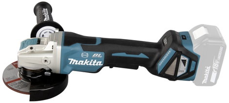Makita DGA519Z Akkus sarokcsiszoló 125 mm akku nélkül, töltő nélkül 18 V 2. kép