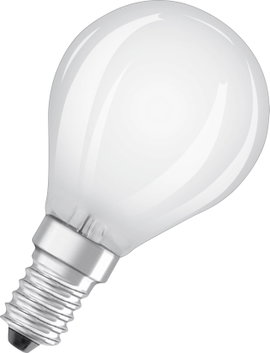 OSRAM 4058075437081 LED EEK E (A - G) E14 Gömb forma 4 W = 40 W Hidegfehér (Ø x H) 45 mm x 78 mm 1 d