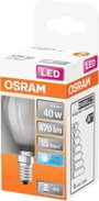 OSRAM 4058075437081 LED EEK E (A - G) E14 Gömb forma 4 W = 40 W Hidegfehér (Ø x H) 45 mm x 78 mm 1 d 2. bélyegkép