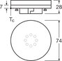 OSRAM 4058075433441 LED EEK F (A - G) GX53 Speciális forma 4.9 W = 40 W Melegfehér (Ø x H) 75 mm x 2 6. bélyegkép