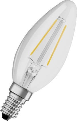OSRAM 4058075436688 LED EEK F (A - G) E14 Gyertya forma 2.5 W = 25 W Melegfehér (Ø x H) 35 mm x 100 
