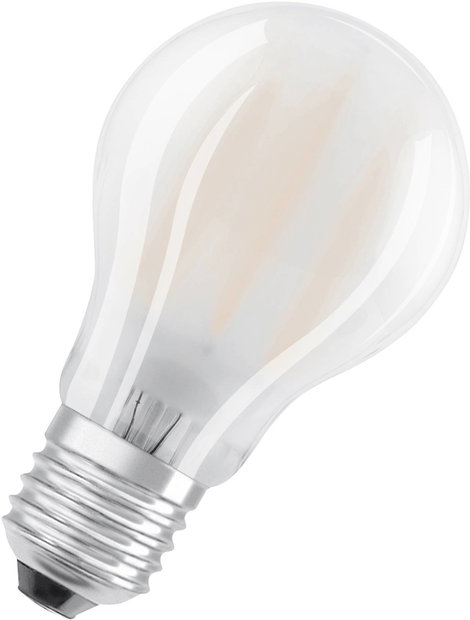 LEDVANCE 4058075446991 LED EEK F (A - G) E27 Izzólámpa forma 2.5 W = 25 W Melegfehér (Ø x H) 60.0 mm