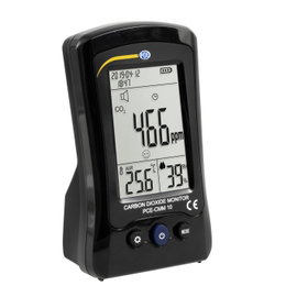 Széndioxid mérő, hő- és páratartalom mérő, PCE Instruments PCE-CMM 10