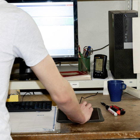 Széndioxid mérő, hő- és páratartalom mérő, PCE Instruments PCE-CMM 10 2. kép