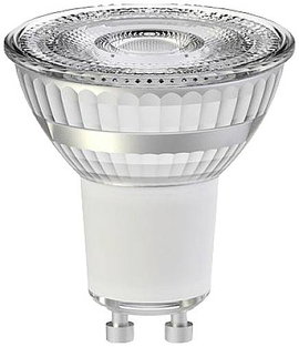 LightMe LM85114 LED EEK F (A - G) GU10 Reflektor 4.5 W = 51 W Melegfehér (Ø x H) 50 mm x 54 mm 1 db