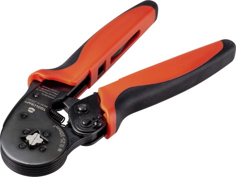 Önbeálló krimpelő fogó tűs érintkezőkhöz 0,25 ... 10 mm², Toolcraft TO-6851883