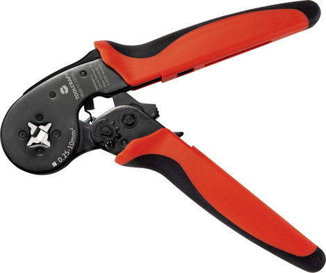 Önbeálló krimpelő fogó tűs érintkezőkhöz 0,25 ... 10 mm², Toolcraft TO-6851883 5. kép
