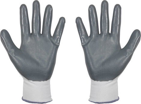 TOOLCRAFT TO-5621508 Poliamid, Nitril Munkakesztyű Méret (kesztyű): 11 CAT II 1 pár 2. kép