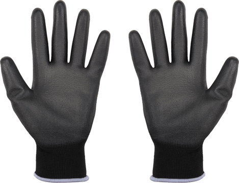 TOOLCRAFT TO-5621550 Poliészter, Poliuretnán Munkakesztyű Méret (kesztyű): 10 CAT II 1 pár 3. kép