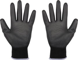 TOOLCRAFT TO-5621643 Nylon, Poliuretnán Munkakesztyű Méret (kesztyű): 8 CAT II 1 pár
