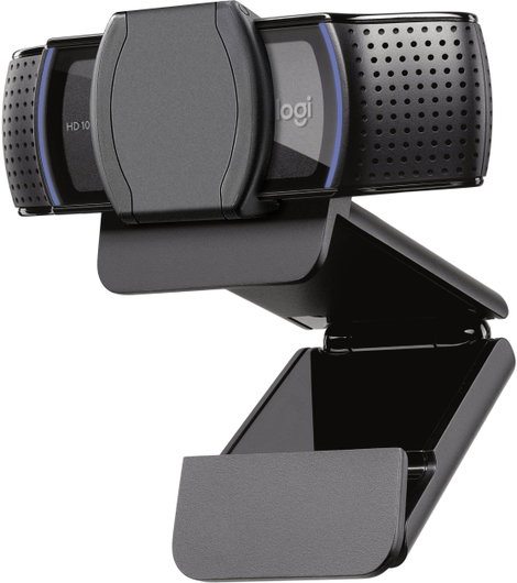 Logitech C920s HD Pro Full HD webkamera 1920 x 1080 Pixel, 1280 x 720 Pixel Csíptetős tartó 2. kép
