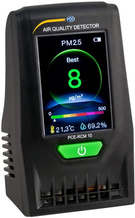 PCE Instruments Finom por mérőkészülék Légnedvesség, Hőmérséklet