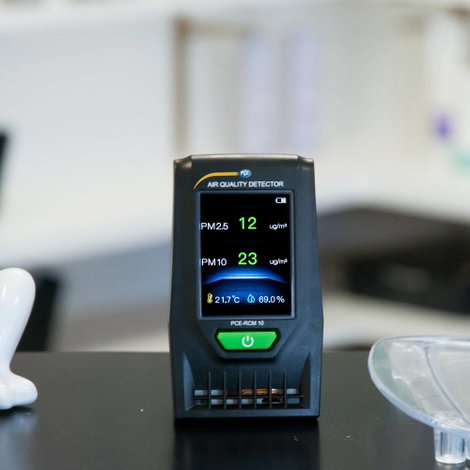 PCE Instruments Finom por mérőkészülék Légnedvesség, Hőmérséklet 2. kép