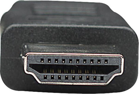 Manhattan HDMI Csatlakozókábel HDMI-A dugó, HDMI-A dugó 1.00 m Fekete 308816 High Speed-HDMI HDMI ká 2. kép