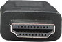 Manhattan HDMI Csatlakozókábel HDMI-A dugó, HDMI-A dugó 1.00 m Fekete 308816 High Speed-HDMI HDMI ká 2. bélyegkép