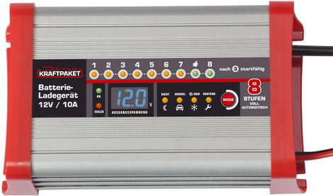 Dino KRAFTPAKET 136321 Automatikus töltő 12 V 10 A 3. kép