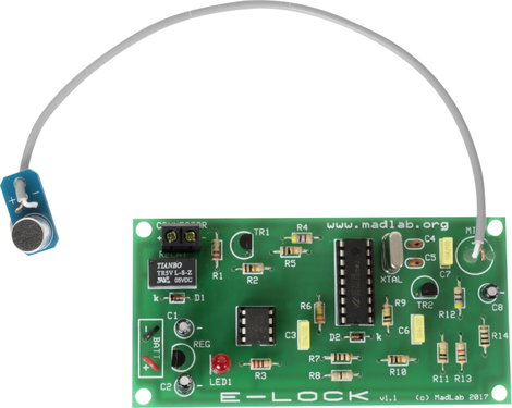 Whadda WSG101 Elektronikus kódzár Kivitel (építőkészlet/modul): Építőkészlet 9 V