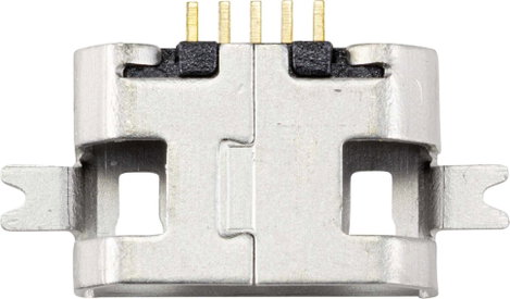 Beépített aljzat Micro-USB 2.0-B típusú SMD Alj, beépíthető, vízszintes Micro-USB 2.0 Typ-B SMD TC-9 3. kép