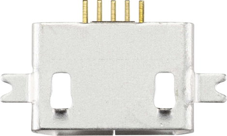 Beépített aljzat Micro-USB 2.0-B típusú SMD Alj, beépíthető, vízszintes Micro-USB 2.0 Typ-B SMD TC-9 4. kép